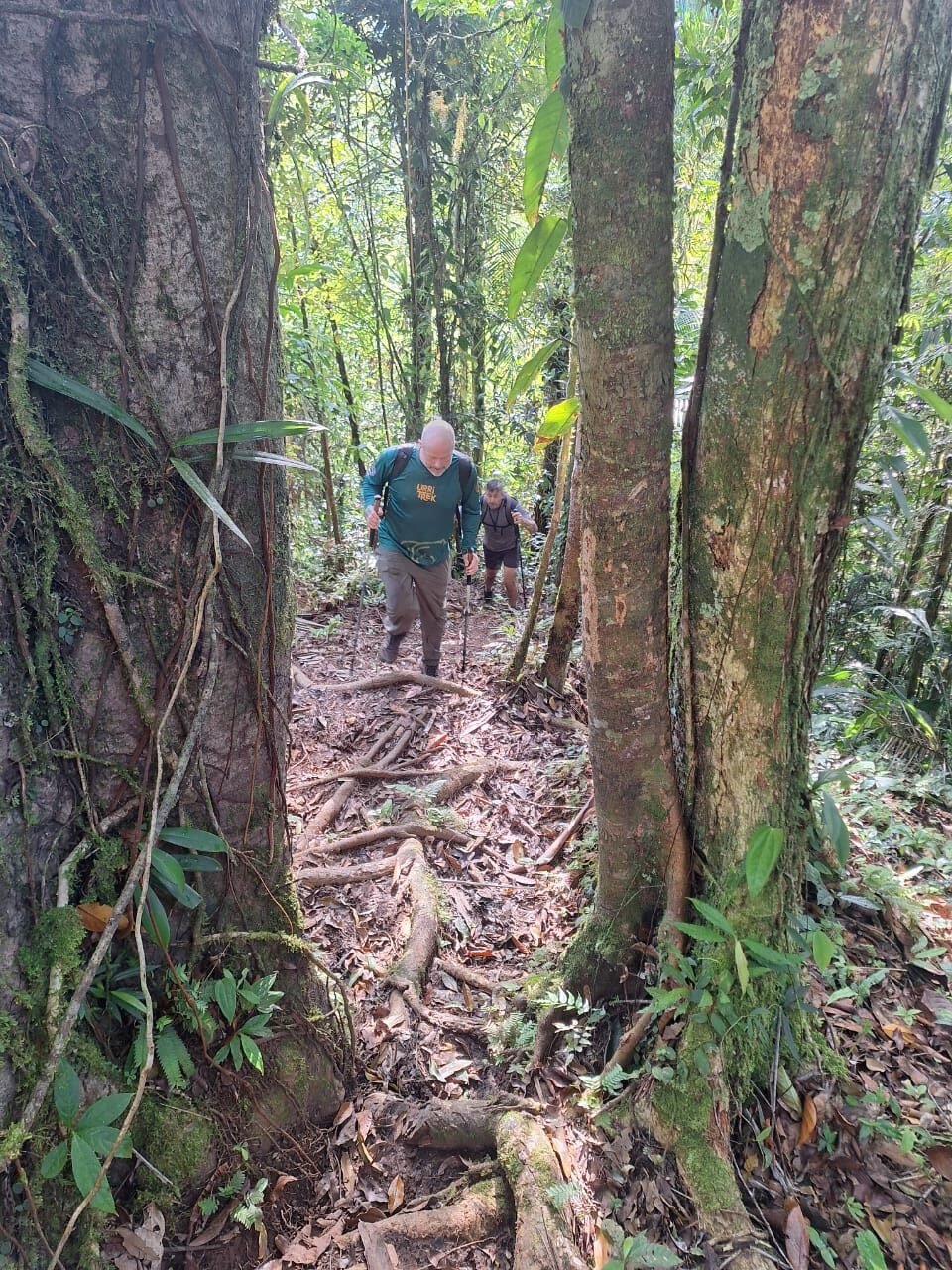 Pacuare Canyon trail